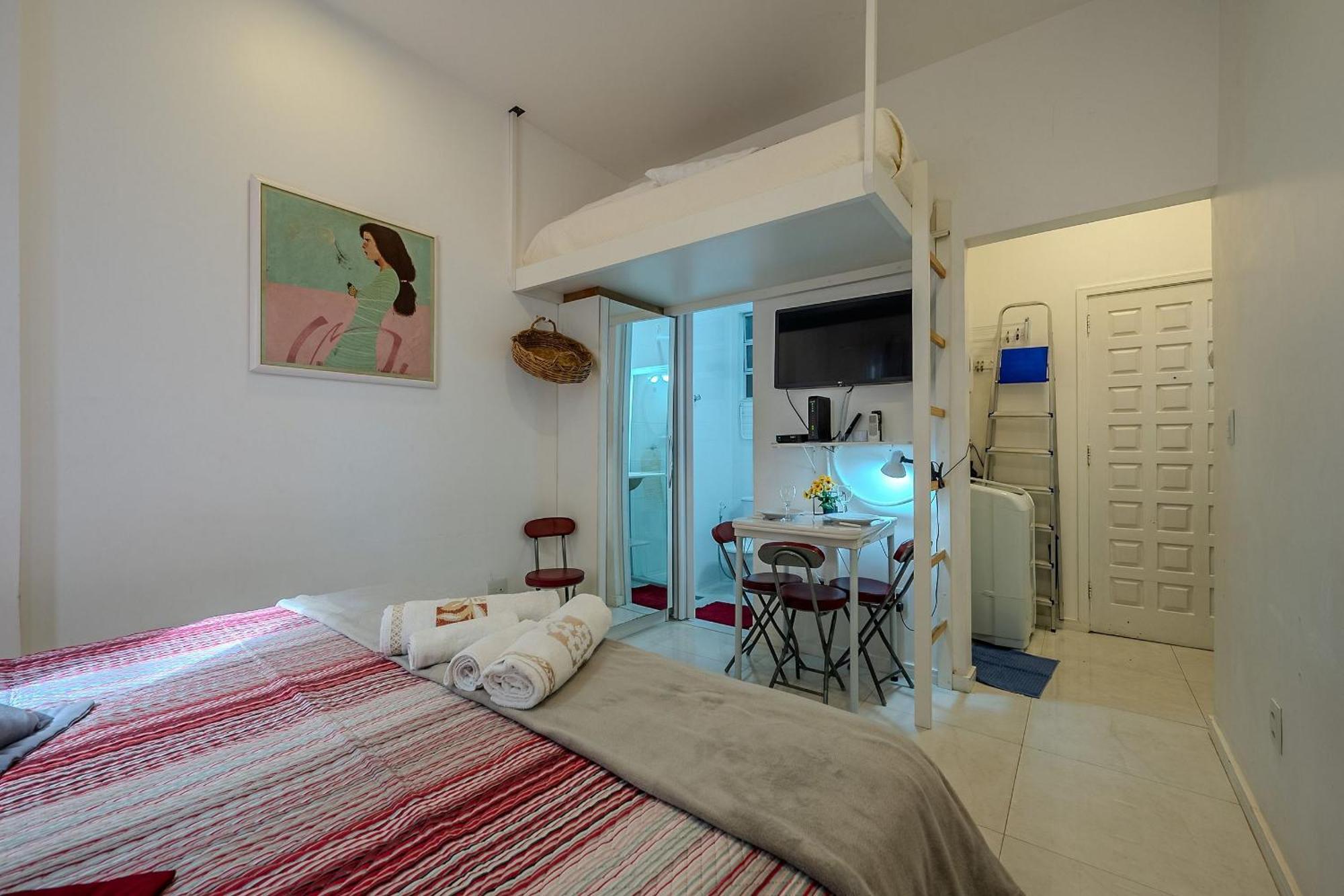 Studio Na Quadra Da Praia De Copacabana Rio de Janeiro Extérieur photo